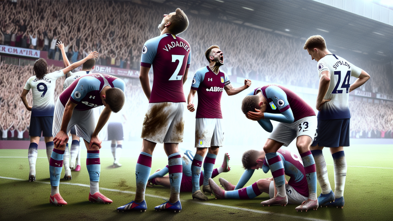 Aston Villa slammed as 'absolute disgrace' after Spurs loss