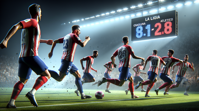 Osasuna vs Atletico: Late drama likely in tight La Liga clash
