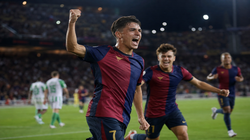 Barcelona's 18-home-win streak faces Betis and 1-1 trend