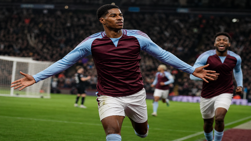 Rashford urged to revisit Aston Villa after Barcelona twist