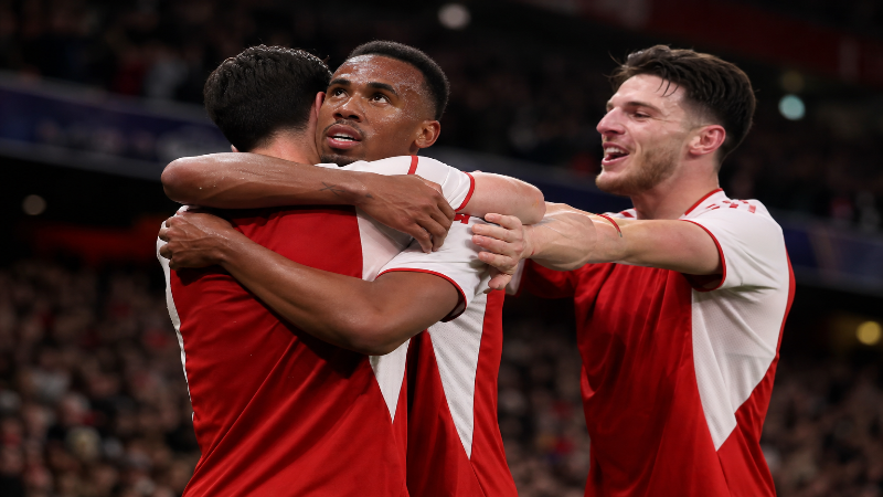 Arteta: Gabriel asked for last pen as Rice backs duo
